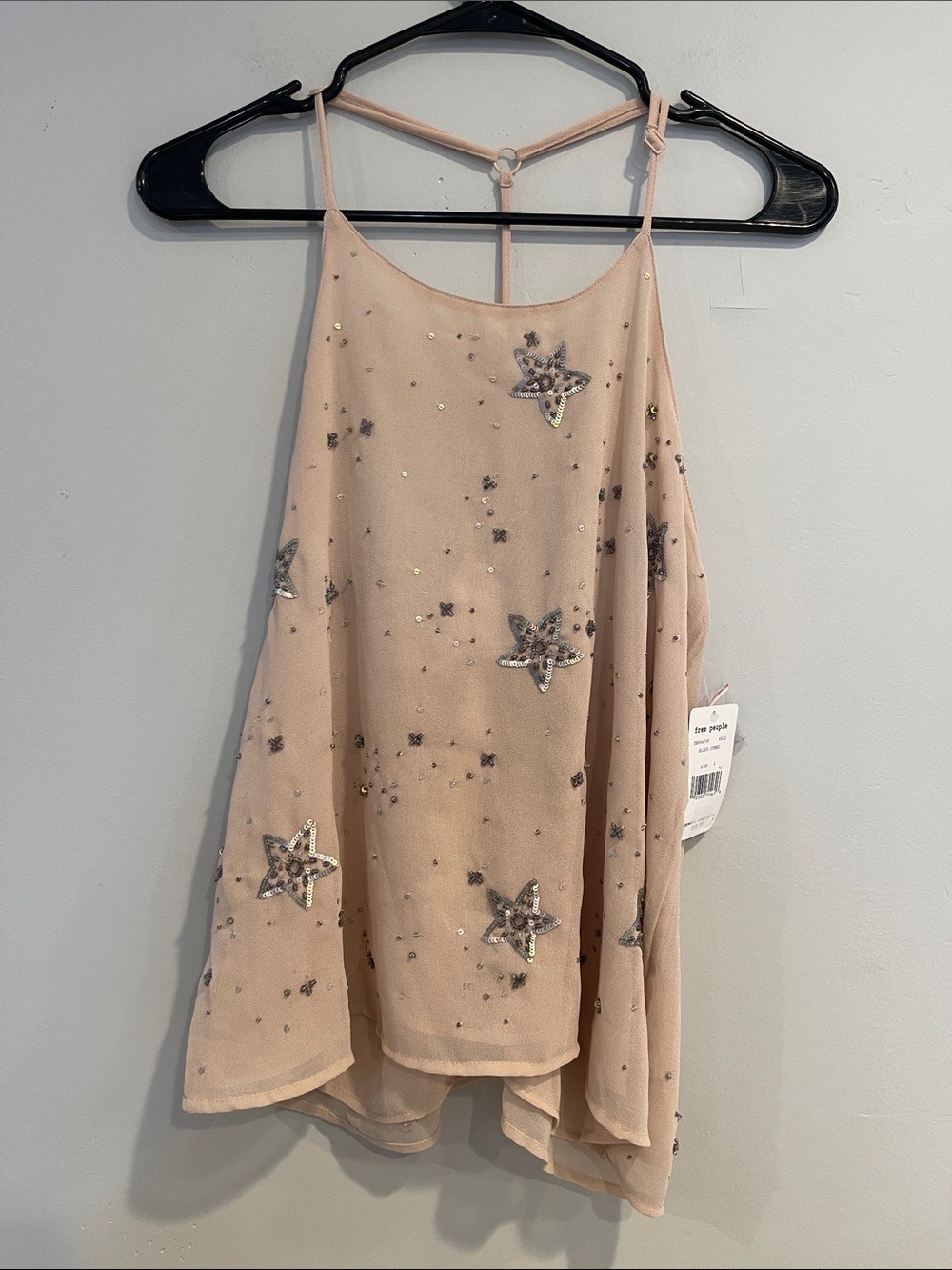 NWT Free People Star Embellished Cami Size Small, $68 retail - Picture 3 of 9